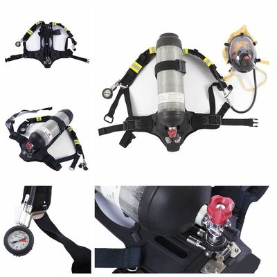 खरीदें कार्बन फाइबर सिलेंडरों के साथ फायर फाइटर 6L सकारात्मक दबाव उपकरण online manufacture