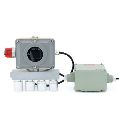 खरीदें औद्योगिक ऑनलाइन वॉल माउंट गैस रिसाव डिटेक्टर 4-20mA ऑक्सीजन विश्लेषक online manufacture